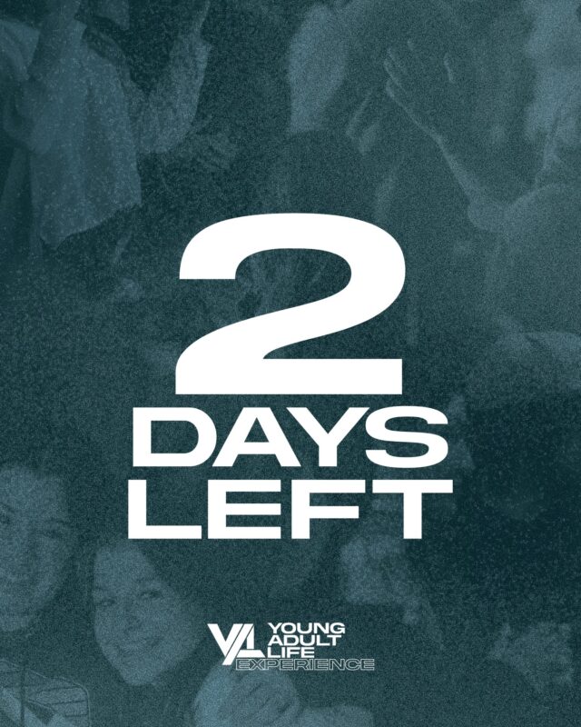 Just 2 days away from the Young Adult LIFE Experience! 🙌
We’re counting down to a powerful weekend with young adults and leaders from across the NAD. If you weren’t able to register, don’t worry, you can still join us online for the general sessions.
📺 Streaming on Facebook and YouTube
👉 @nadyouthyoungadults
#OneTeam #YALX #nadadventist #NADyouth